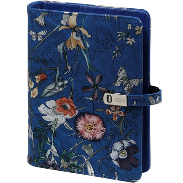 1111-30 Personal Organizer Sea of Flowers Blue